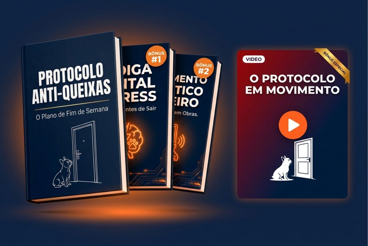 Kit completo Protocolo Anti-Queixas: guia principal, 3 bônus e vídeo tutorial
