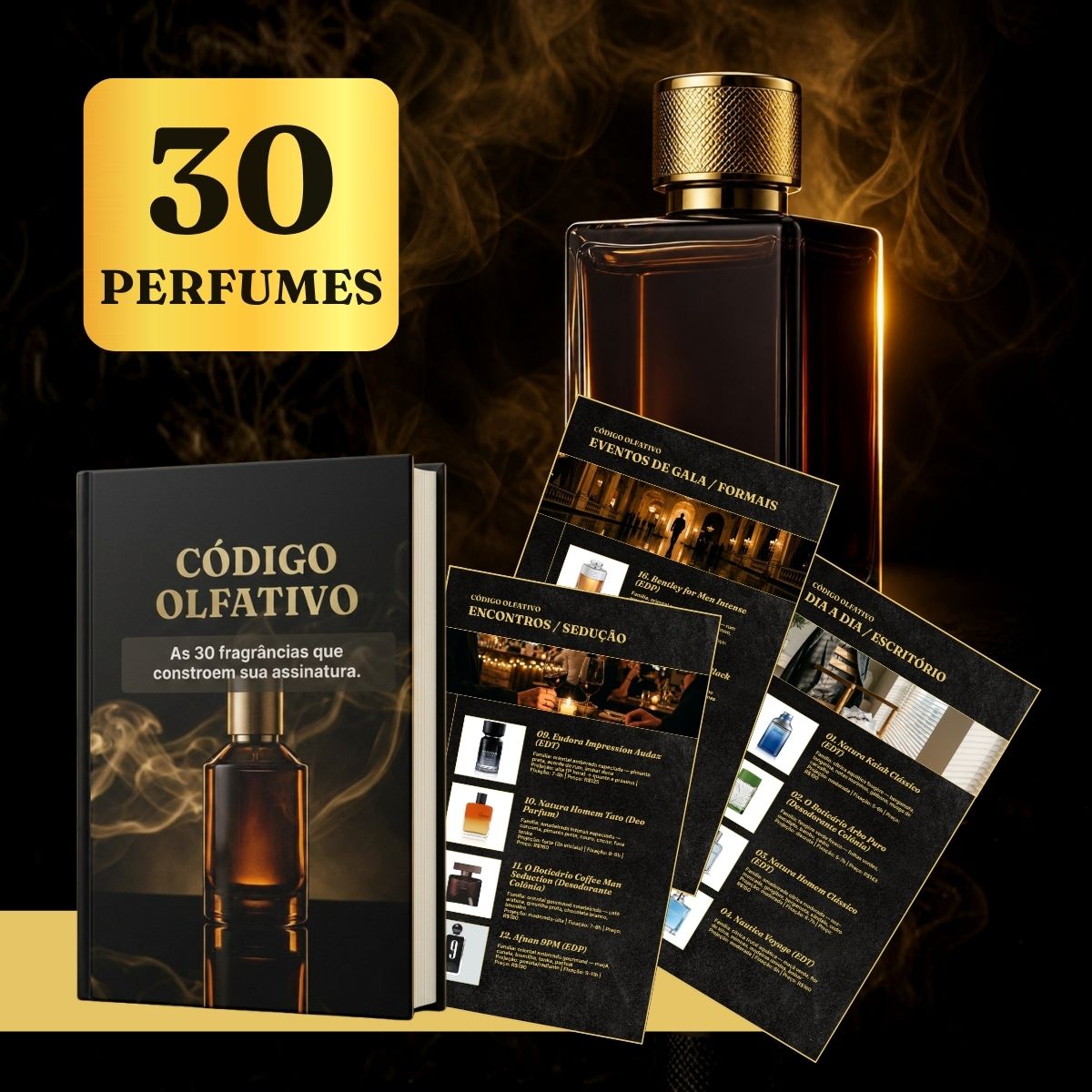 Catálogo de fragrâncias masculinas